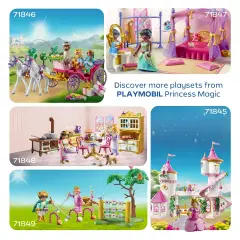 Camera Da Letto Reale Con Spogliatoio Playmobil Princess - playmobil