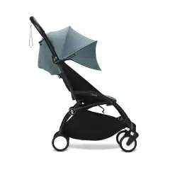Stokke - Passeggino Yoyo3 Con Set Rivestimento 6+ Aqua Telaio - Black - passeggini compatti