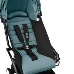 Stokke - Passeggino Yoyo3 Con Set Rivestimento 6+ Aqua Telaio - Black - passeggini compatti