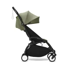Stokke - Passeggino Yoyo3 Con Set Rivestimento 6+ Olive Telaio - Black - passeggini compatti