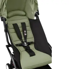 Stokke - Passeggino Yoyo3 Con Set Rivestimento 6+ Olive Telaio - Black - passeggini compatti