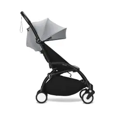 Stokke - Passeggino Yoyo3 Con Set Rivestimento 6+Stone Telaio - Black - passeggini compatti