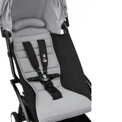 Stokke - Passeggino Yoyo3 Con Set Rivestimento 6+Stone Telaio - Black - passeggini compatti