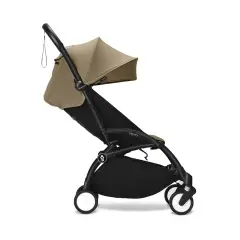 Stokke - Passeggino Yoyo3 Con Set Rivestimento 6+Toffee Telaio - Black - passeggini compatti
