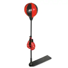 Teosport Pungiball Con Pedana E Guantoni - Attrezzature sportive