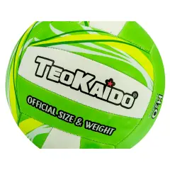 Pallone Volley Teokaido in PVC Verde - Palle e palloni