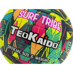 Pallone Volley Teokaido in PVC Surf Tribe - Palle e palloni