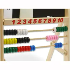 Fatto Di Legno - Lavagna in Legno con Pallottoliere e Gessi - Lavagnette e carrelli