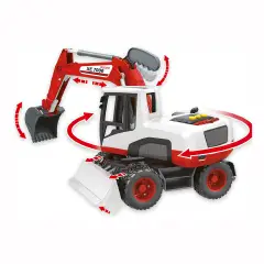 Play City - Escavatore A Frizione Con movimenti Artcolati, Luci E Suoni - modellini