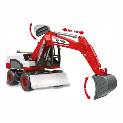 Play City - Escavatore A Frizione Con movimenti Artcolati, Luci E Suoni - modellini