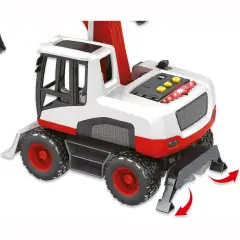 Play City - Escavatore A Frizione Con movimenti Artcolati, Luci E Suoni - modellini