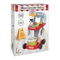 Set Carrello Pulizia Con Paletta E Accessori - bellezza e accessori