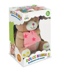 Orsetto 25cm Con Luce E Melodia 2 Colori - peluches 0/36 mesi