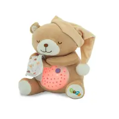 Orsetto 25cm con Luce e Melodia 2 Colori - peluches 0/36 mesi