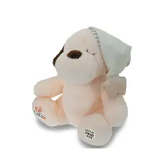 Cagnolino Ninna Nanna 25 Cm Luci E Musica Muove Il Pancino - peluches 0/36 mesi