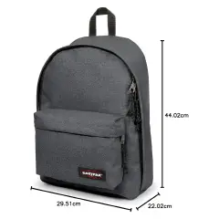 Eastpak Zaino Out Of Office Black Denim - zaini americani