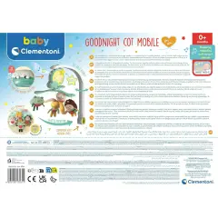 Baby Clementoni Goodnight Cot Mobile - Primi giochi