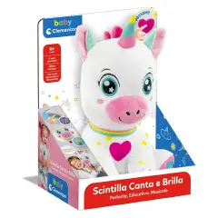 Clementony Baby Scintilla L'Unicorno Canta E Brilla - Primi giochi