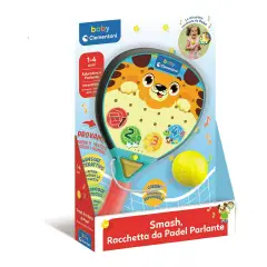 Baby Clementoni Smash Racchetta Padel Interattiva - Primi giochi
