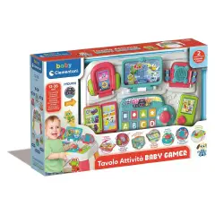 Clementoni Baby Tavolo Atività Baby Gamer - Primi giochi