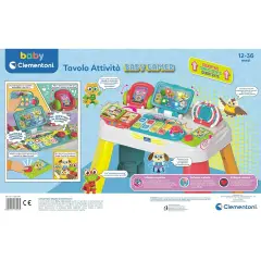 Clementoni Baby Tavolo Atività Baby Gamer - Primi giochi