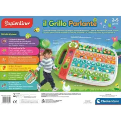 Clementoni Sapientino Il Grillo Parlante Gioco Educativo 2-5 Anni - sapientino