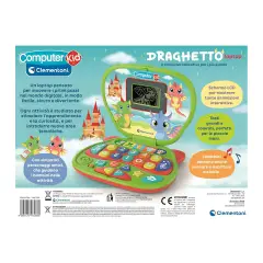 Computer Kid Draghetto Laptop Educativo Bambini 2+ - giochi elettronici