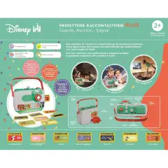 Clementoni Disney Proiettore Raccontastorie Plus con 7 Storie - giochi elettronici
