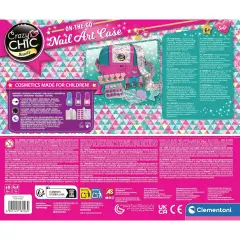 Crazy Chic - Nail Art Case Set Completo Per Manicure - bellezza e accessori