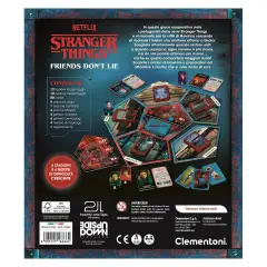 Clementoni Stranger Things Friends Don’t Lie Gioco da Tavolo 2-4 - Giochi di società