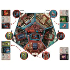 Clementoni Stranger Things Friends Don’t Lie Gioco da Tavolo 2-4 - Giochi di società