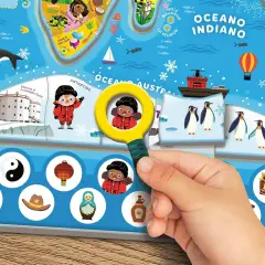 Sapientino Puzzle Magnetico Il Mondo - sapientino