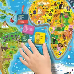 Sapientino Puzzle Magnetico Il Mondo - sapientino