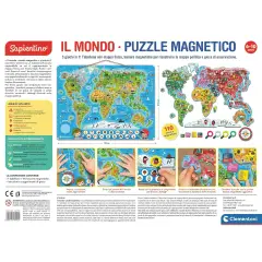 Sapientino Puzzle Magnetico Il Mondo - sapientino