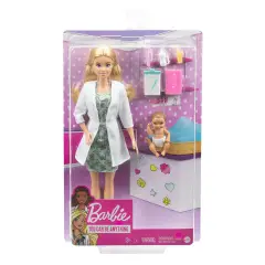 Barbie Playset Pediatra con Bambola e Neonata - collezionabili bambina