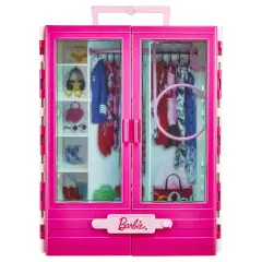 Barbie Cabrio + Ken + Armadio Portatile – Set 3 in 1 Deluxe - collezionabili bambina
