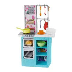 Barbie and Chelsea Sister Baking Playset Kitchen with 2 Dolls and 15 Accessories - collectible baby girl