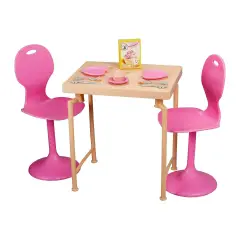 Barbie and Chelsea Sister Baking Playset Kitchen with 2 Dolls and 15 Accessories - collectible baby girl