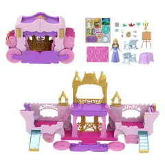 Disney Princess Castello Carrozza Playset Trasformabile 2 In 1 - collezionabili bambina