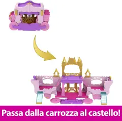 Disney Princess Castello Carrozza Playset Trasformabile 2 In 1 - collezionabili bambina