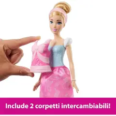 Cinderella Disney Princess 2 Stories in 1 Fashion Doll - collectible baby girl