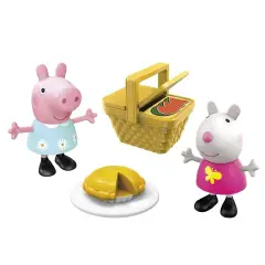 Peppa Pig Playset Il Picnic di Peppa con 10 Pezzi Accessori - play set
