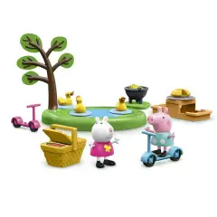 Peppa Pig Playset Il Picnic di Peppa con 10 Pezzi Accessori - play set