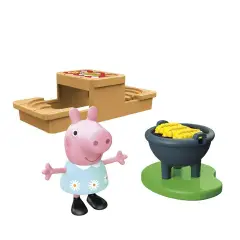 Peppa Pig Playset Il Picnic di Peppa con 10 Pezzi Accessori - play set