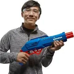 Nerf Alpha Strike Big Cat DB-2 Blaster con 8 Freccette Elite - armi soldatini