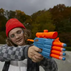 Nerf Elite 2.0 Face Off Target Set con 2 Blaster e Bersaglio - armi soldatini