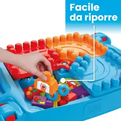 MEGA Bloks Tavolino Multiattività 30 Pezzi Portatile Bambini - Costruzioni in plastica