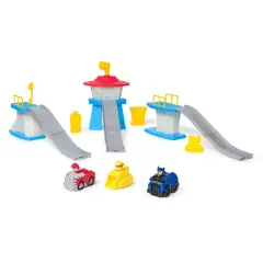 Paw Patrol Playset Quartier Generale con Veicoli - action figures ed accessori
