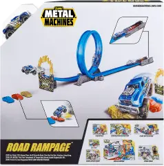 Pista Road Rampage Bulk Serie 1 Con 1 Veicolo Metal Machines Zuru - play set
