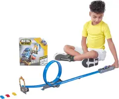 Pista Road Rampage Bulk Serie 1 Con 1 Veicolo Metal Machines Zuru - play set